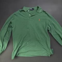 Polo by Ralph Lauren 長袖ポロシャツ グリーン Mサイズのサムネイル