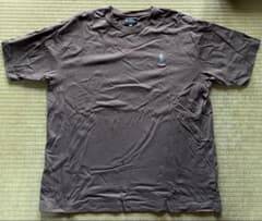 TeddyBear Tシャツ ブラウン 刺繍ロゴ