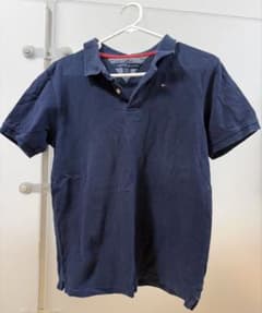 TOMMY HILFIGER 半袖 ポロシャツ ネイビーのサムネイル