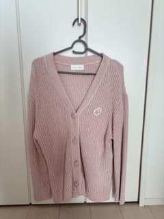 SNIDEL HOME ピンク　リブカーディガンのサムネイル