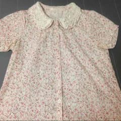 ひまわり様専用＊OLIVE des OLIVE小花柄ブラウスのサムネイル