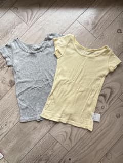UNIQLO ベビーシャツ肌着 2枚セット サイズ90のサムネイル