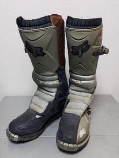 fox モトクロスブーツ ジャンク要補修 サイズM8 26cmのサムネイル