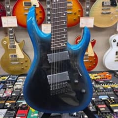 12479】【新品】 7弦 ファンフレット マルチスケール エレキギター