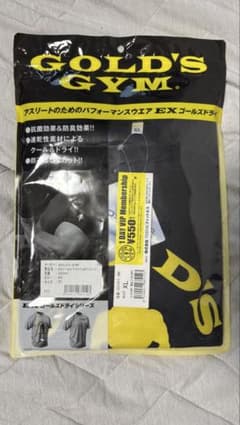 GOLD'S GYM Tシャツ XL チケット付き　ゴールドジムのサムネイル