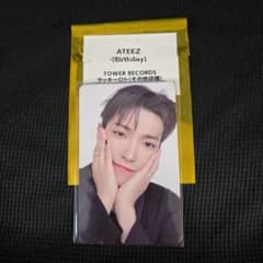 ATEEZ トレカ ホンジュン Birthday TOWER RECORDS - メルカリ