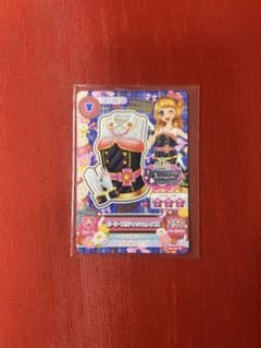 アイカツカード ガーリーブリティッシュトップスのサムネイル