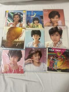 80年代アイドル 邦楽EPレコード 9枚セット シングルレコード - メルカリ