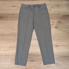 UNIQLO ユニクロ EZYアンクルパンツ グレー パンツ チドリ Sサイズ