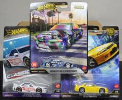 ホットウィール ニッサン スカイライン GT-R R32 パンデム 3台セット
