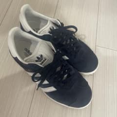 adidas Gazelle ネイビー/ホワイト スニーカーのサムネイル