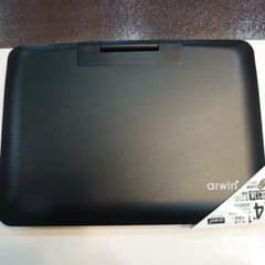 arwin+ ポータブルDVDプレーヤー APD-141F 本体のサムネイル