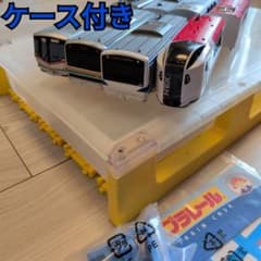 プラレール 車両 車庫に変身！トレインケース　セットのサムネイル