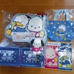 サンリオ当りくじ ポチャッコ あひるのペックル グッズセット　ラストワン賞入りのサムネイル