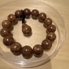 15mm 崖柏（ヤーバイ）崖柏 天然木 ブレスレットのサムネイル