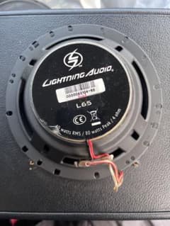 Lightning Audio L65 スピーカー ボックスセット Lightning Audio L65 スピーカー ボックスセット - メルカリ