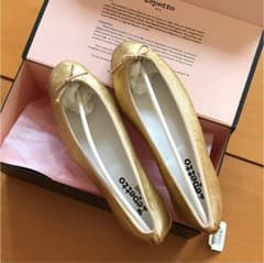 レペット  バレーシューズ ゴールド 38のサムネイル