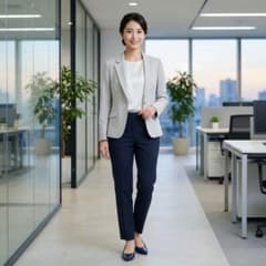 スウィングルswingle ジャケット シルバーのサムネイル