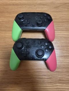 Nintendo Switch Proコントローラー スプラトゥーン2仕様 2台のサムネイル