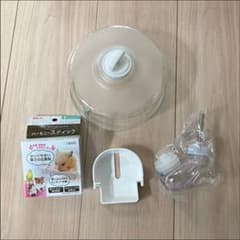 グラスハーモニー　付属品　　回し車　給水ボトル　かじり木のサムネイル
