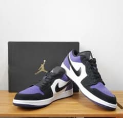 エアジョーダン1 LOW レトロ  パープルのサムネイル