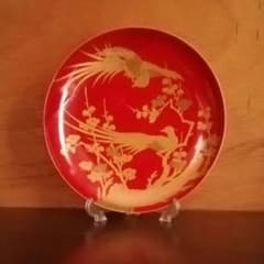 漆工芸 朱漆 金蒔絵 木盃③ 江戸から明治時代 七組盃のひとつ - メルカリ