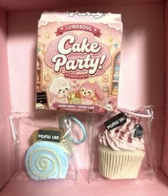 LUNOSOUL×POMU LAB スクイーズ 2種セット Cake Partyのサムネイル