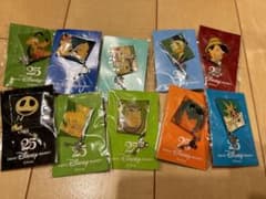 ディズニー 25周年　ピンバッチ　10セット　新品のサムネイル