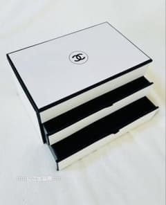 CHANEL ノベルティ　3段収納BOX 未使用品 CHANEL ノベルティ 3段収納BOX 未使用品 - メルカリ