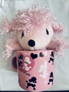 Poodle Kiss マグカップ プードル ぬいぐるみ セットのサムネイル