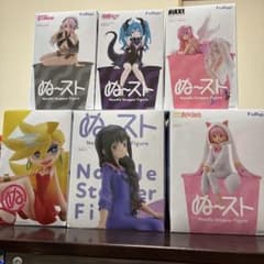 ぬーどるストッパーフィギュア 6体セット まとめ売りのサムネイル