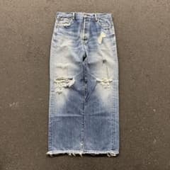 vintage LEVI’S 702-XX W36 古着 ボロ ダメージデニム vintage LEVI'S 702-XX W36 古着 ボロ ダメージデニム - メルカリ