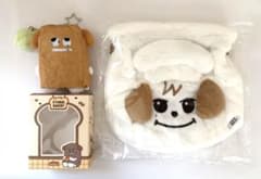 KYUMAEBAKERY パン泥棒ぬいぐるみキーホルダー&巾着ポーチ 2点セットのサムネイル