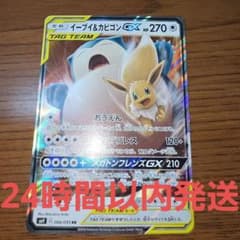 【PSA10】イーブイ&カビゴン GX RR タッグボルト 066/095 PSA10】イーブイ&カビゴンGX(RR){無}〈066/095〉[SM9] – 晴れる屋2