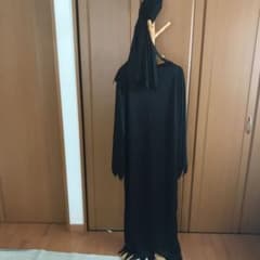 「くう様専用」死神コスプレ 黒 ブラックロングマントのサムネイル