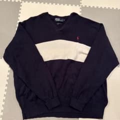 Polo by Ralph Lauren Vネックニット XLのサムネイル