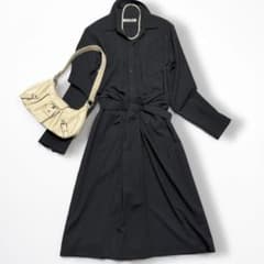 美品 JIL SANDER ヴァージンウール ロングワンピース 36 伊製 BK JIL SANDER ヴァージンウール ロングワンピース 36 伊製 BK - メルカリ