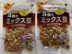 福豊堂 4種のミックス豆 300g　2袋　おつまみのサムネイル