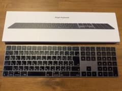 APPLE MAGIC KEYBOARD(テンキーツキ-JIS) スペースグレイのサムネイル