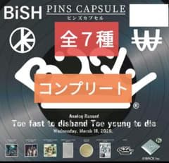 BiSH ピンズカプセル 全7種 コンプリート アーティストコレクション