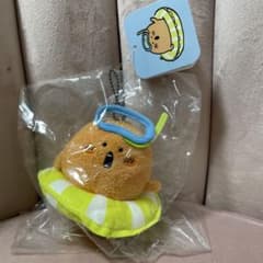 ナガノキャラクターズ　浮輪のもぐらコロッケマスコットのサムネイル