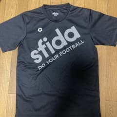 sfida サッカーシャツ 黒 半袖のサムネイル