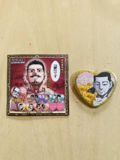 ゴールデンカムイ 尾形百乃助 愛です缶バッジ ゴールデンカムイ展