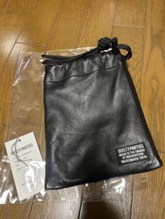 ワコマリア leather shoulder poach 巾着 レザー wackomaria leather shoulder poach 巾着ポーチ wackomaria leather