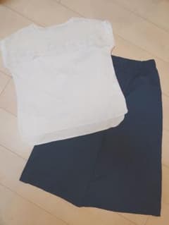 美品、ガウチョパンツとTシャツ2点セットのサムネイル