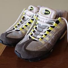 訳ありNIKE AIR MAX95イエロー加水分解観賞用のサムネイル