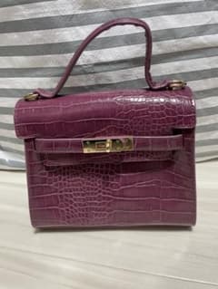 ショルダーバッグ　クロコダイル柄のサムネイル