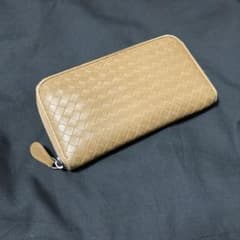 ボッテガ　ヴェネタ ラウンド 長財布 ブラウン　Bottega Venetaのサムネイル