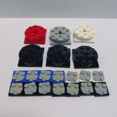 LEGO 정규품 회전 부품 크고 작은 라운드 블록 레고 블록 (411)