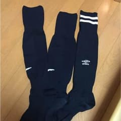みっち様専用☆サッカーソックス3足セット黒のサムネイル